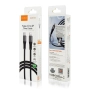 Kabel TYP-C - iPhone Lightning 3m Vidvie CB4038 czarny 30W
